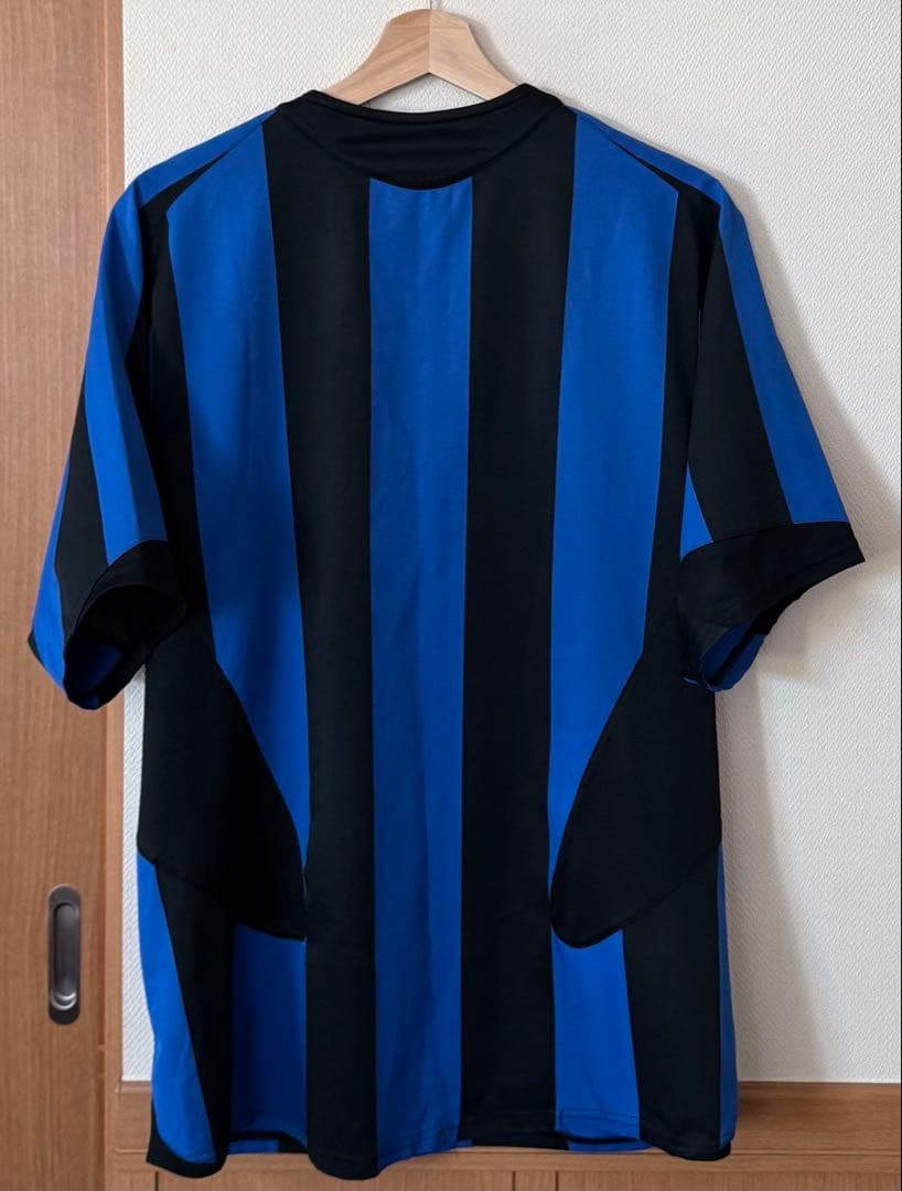 希少　美品　90s NIKE ナイキ　インテル　ヴィンテージ　ユニフォーム　刺繍