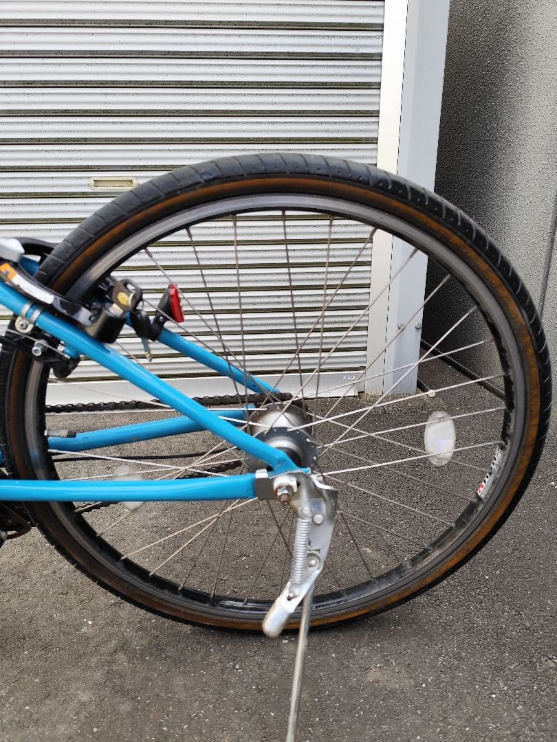 めるゆ　ヤマハ　ビエンタ　水色　12.3Ahバッテリー 現状品