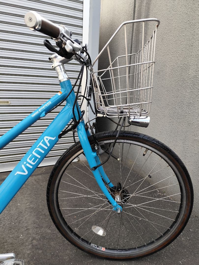 めるゆ　ヤマハ　ビエンタ　水色　12.3Ahバッテリー 現状品