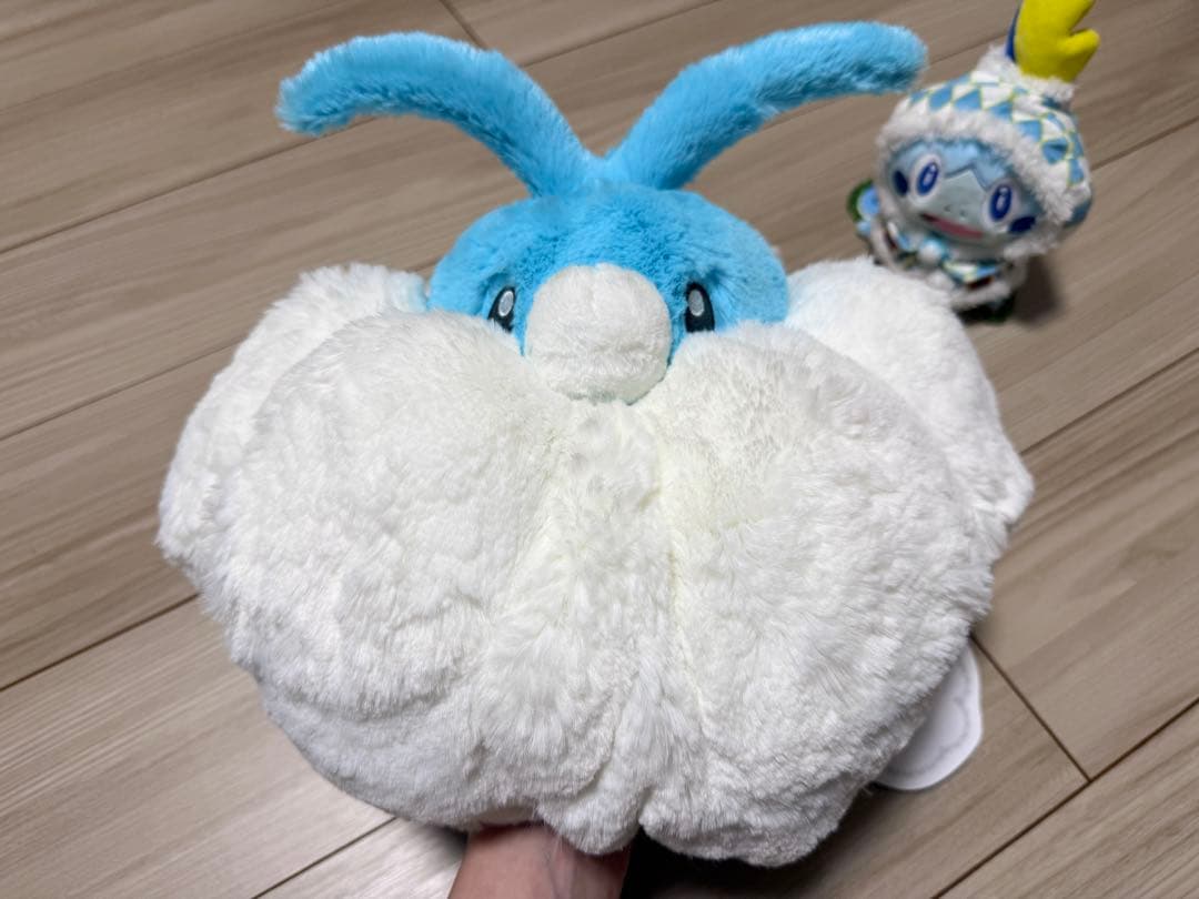 ポケモン　ふわふわ抱きぬいぐるみ　チルット　タグあり