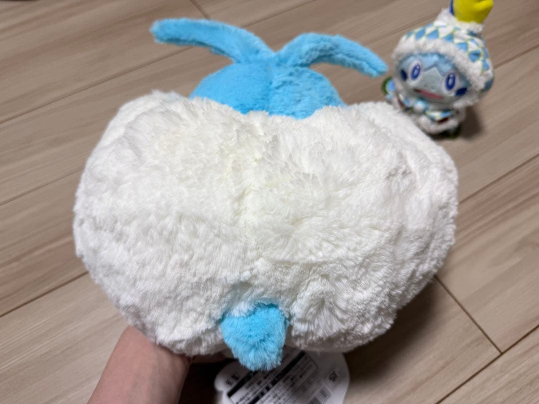ポケモン　ふわふわ抱きぬいぐるみ　チルット　タグあり
