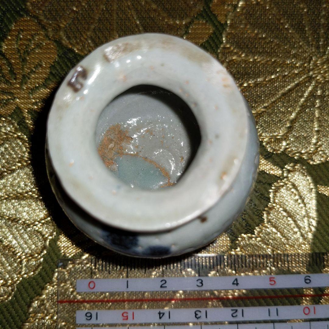 【最終価格】 中国　書道　骨董　小壺　時代品