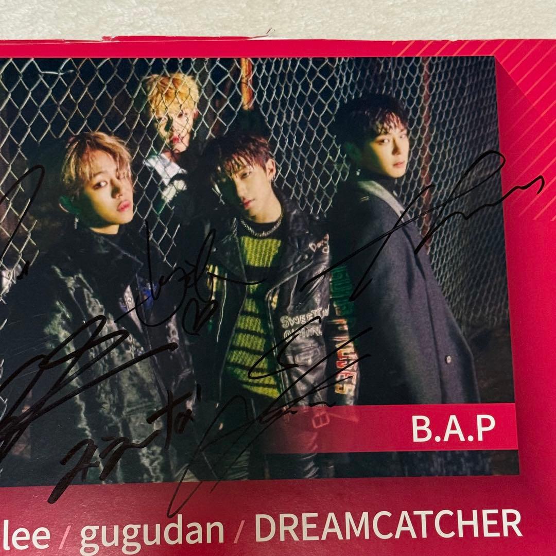 B.A.P 全メンバー直筆サインパネル