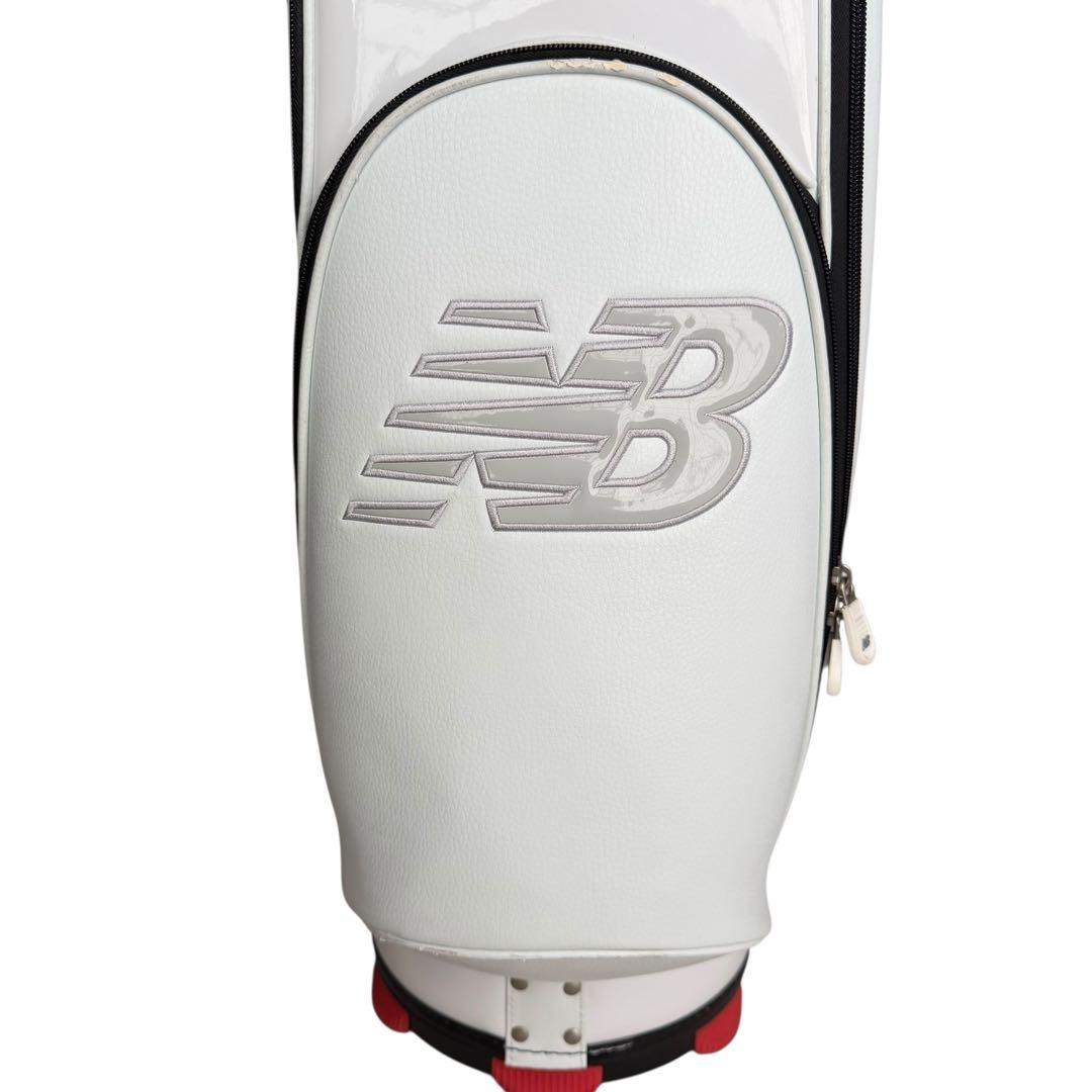 【美品】ニューバランス キャディバッグ 9型 8分割 軽量 123-24