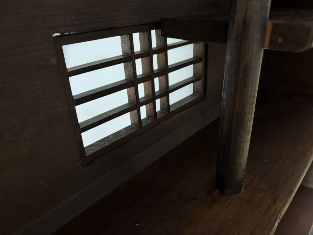 アンティーク家具 木工芸 飾り棚 木桶 サイドボード