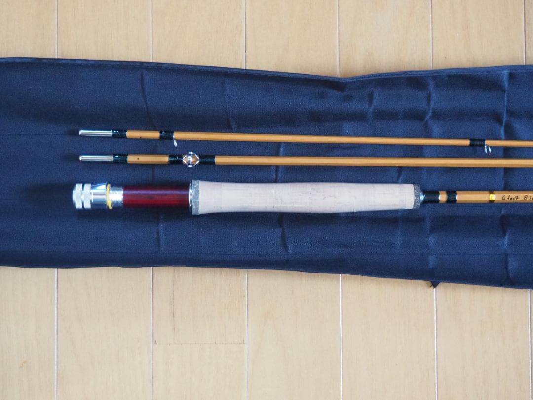 バンブーフライロッド ６フィート８インチ　＃３／＃４　Standard