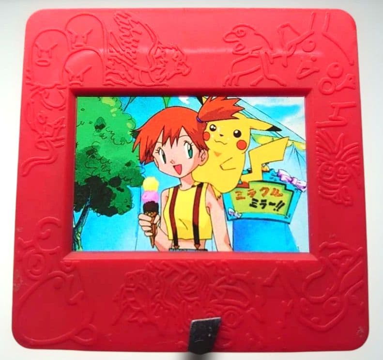 Meiji ポケモン ピクチャーフレーム　ピカチュウ　カスミ