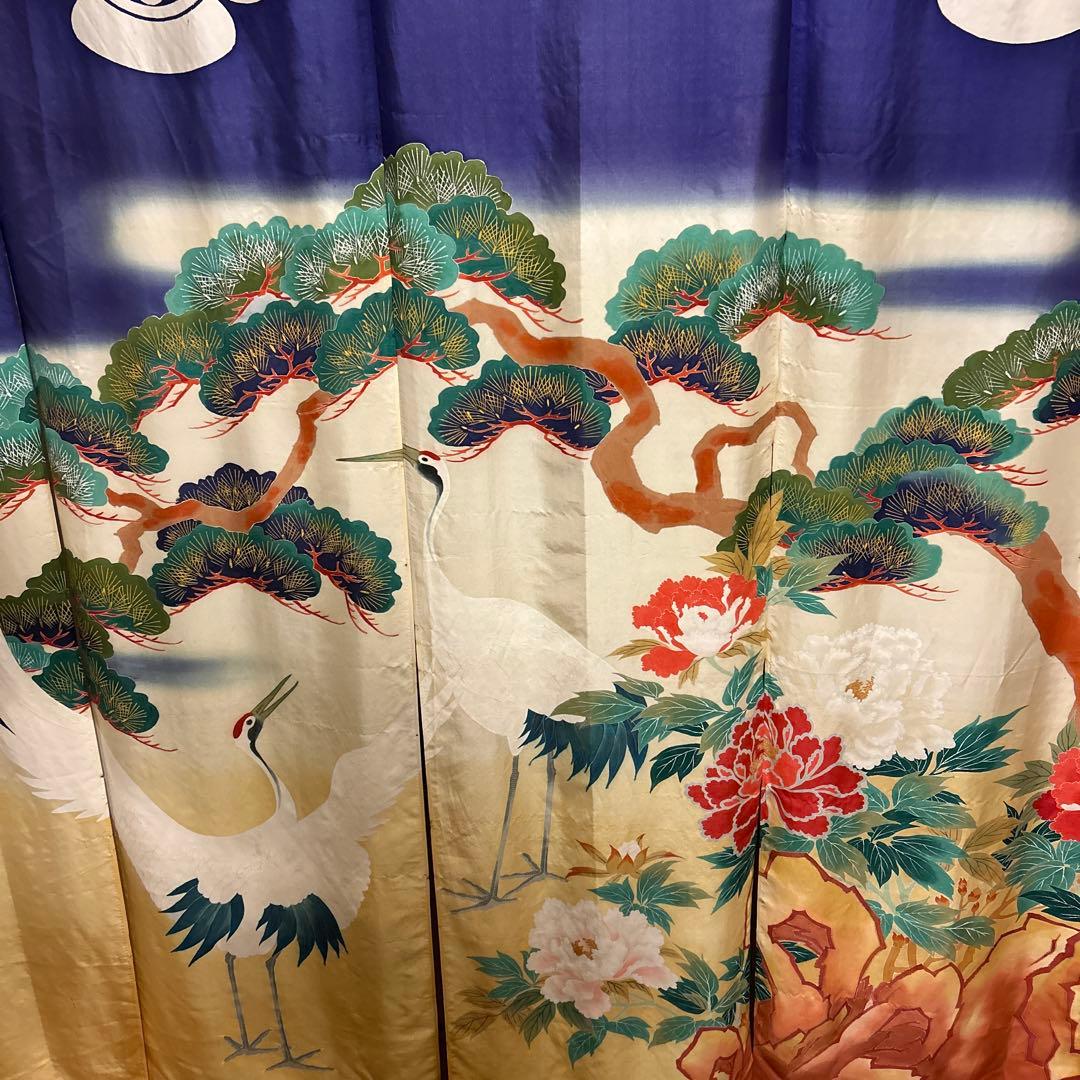 【花婿暖簾】オーダー本加賀友禅縁起物
