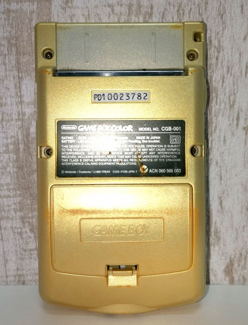 ゲームボーイカラー 本体 ポケモンセンター ポケモン 金銀 記念バージョン レア