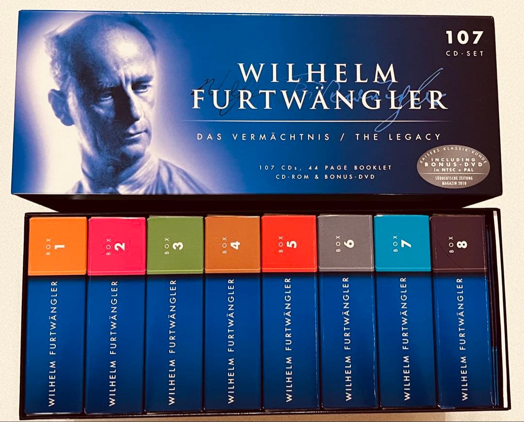 【美品】フルトヴェングラー ザ・レガシー 107CD