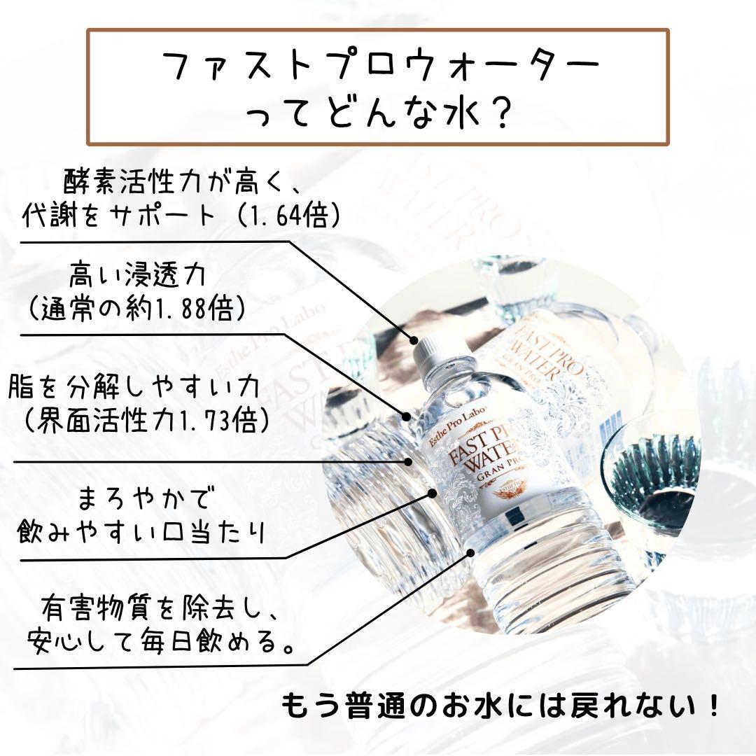 【正規品】ファストプロウォーター500×48本　プロラボ