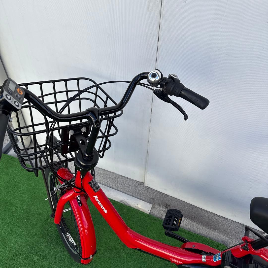 Panasonic電動アシスト自転車20インチ 16Ah 引き取り限定レッド美品