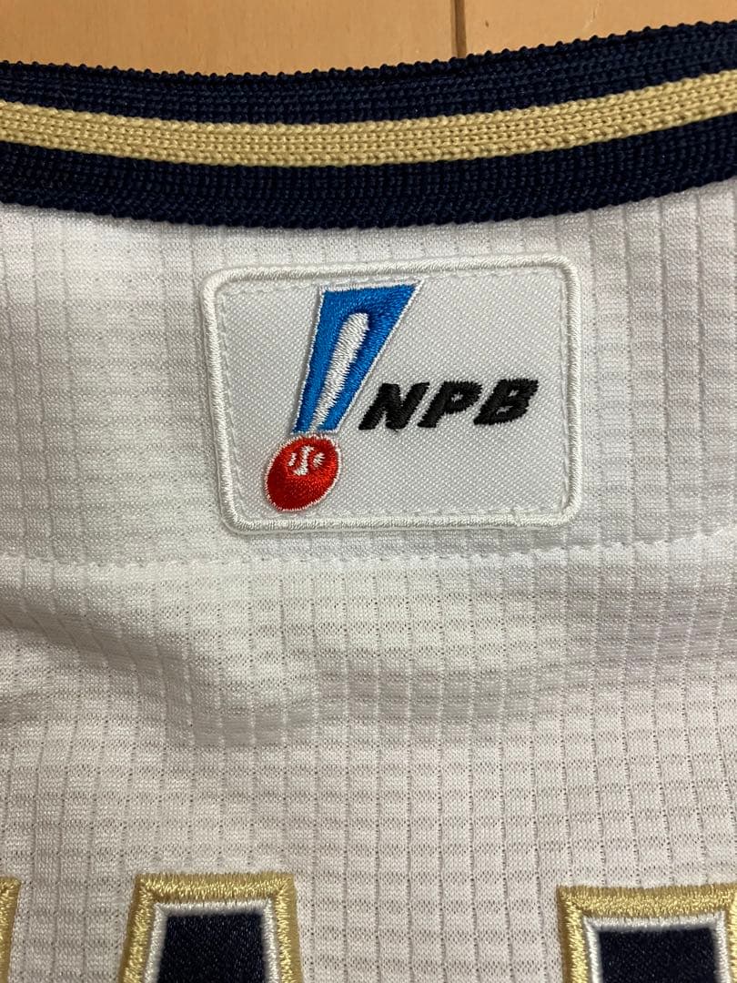 中嶋聡　実使用　支給　ユニフォーム　オリックスバファローズ　阪急ブレーブス