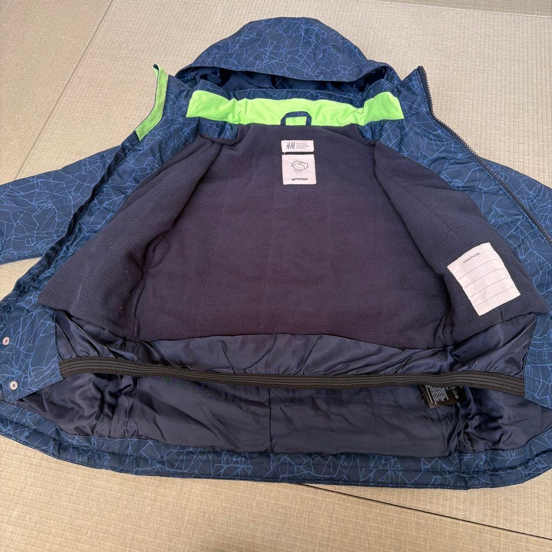 子ども用スノーボードウェアセット　上着5-6Aパンツ4-5A