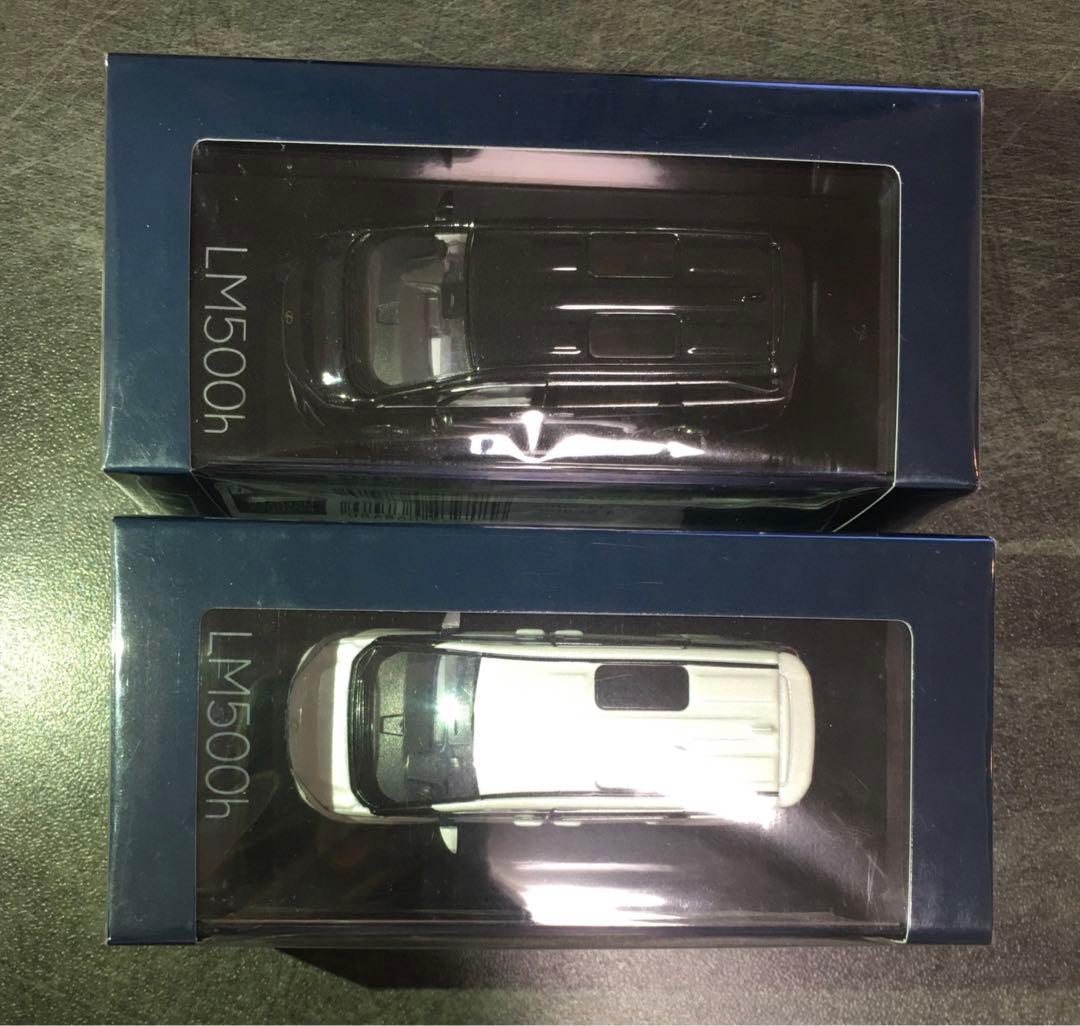 2台セット　HJ 1/64 レクサス LM 500h 4座　ホビージャパン