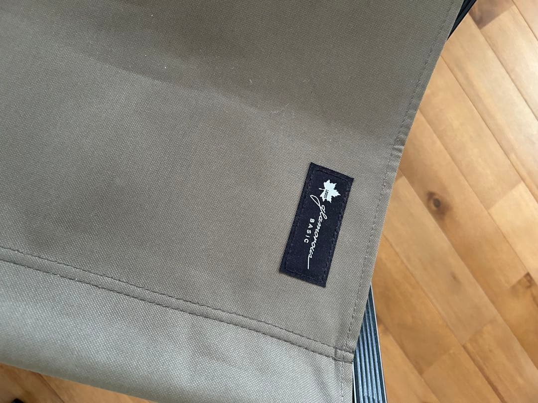 【ロゴス】カーキ 折りたたみチェア　2点セット