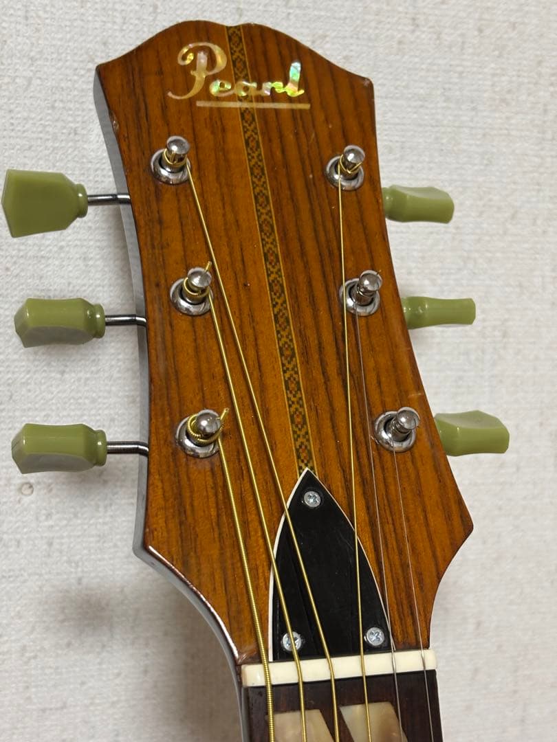 レア！Pearl パールPF-771ジャパンヴィンテージアコギ ADJサドル