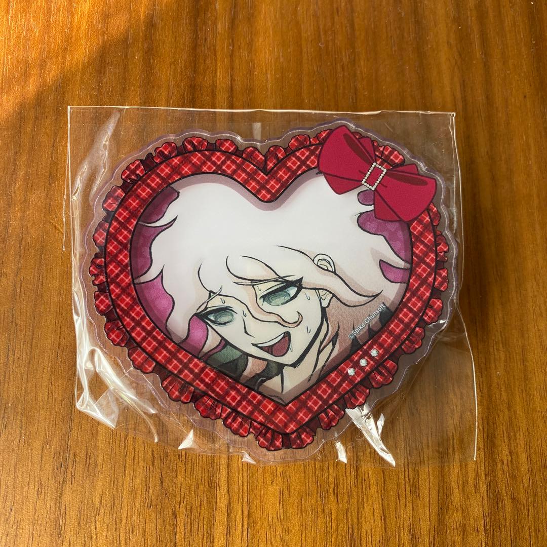 ダンガンロン　パ エビテン　狛枝凪斗　缶バッジ　ハート型アクリルバッジ