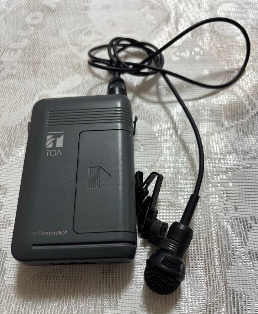 TOA WM-1310 ワイヤレスピンマイク 2台セット 電源確認済