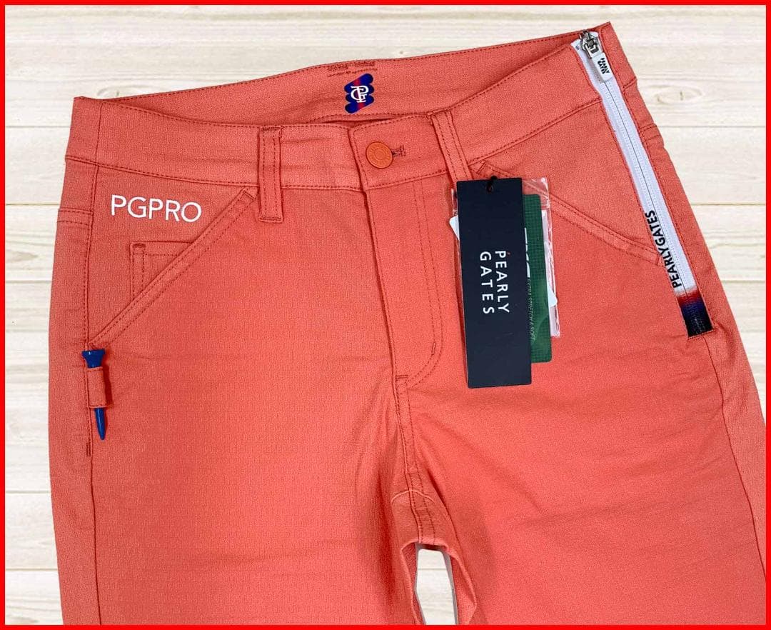 【新品】パーリーゲイツゴルフパンツPROドビーEXストレッチカラーパンツ0S7号