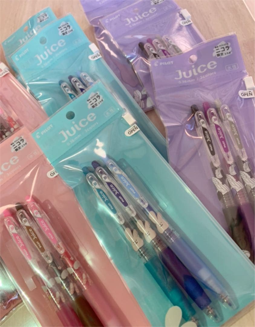 PILOT ジュース　juice 【限定】ニコラ　コラボ　ボールペン　9袋