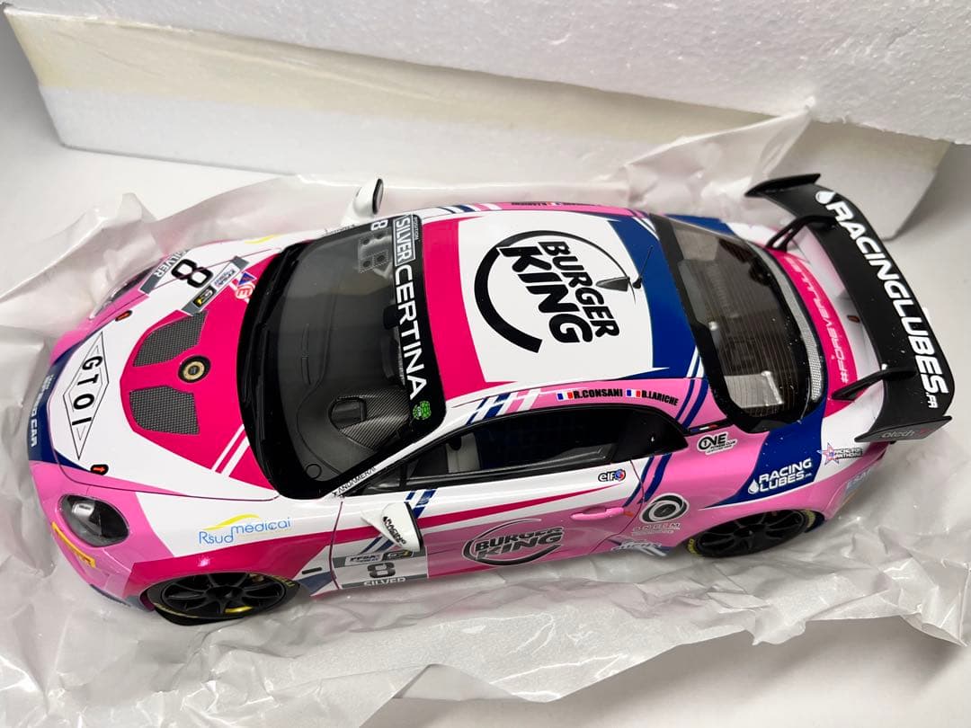 アルピーヌ A110 GT4#8 2020 ミニカー1/18