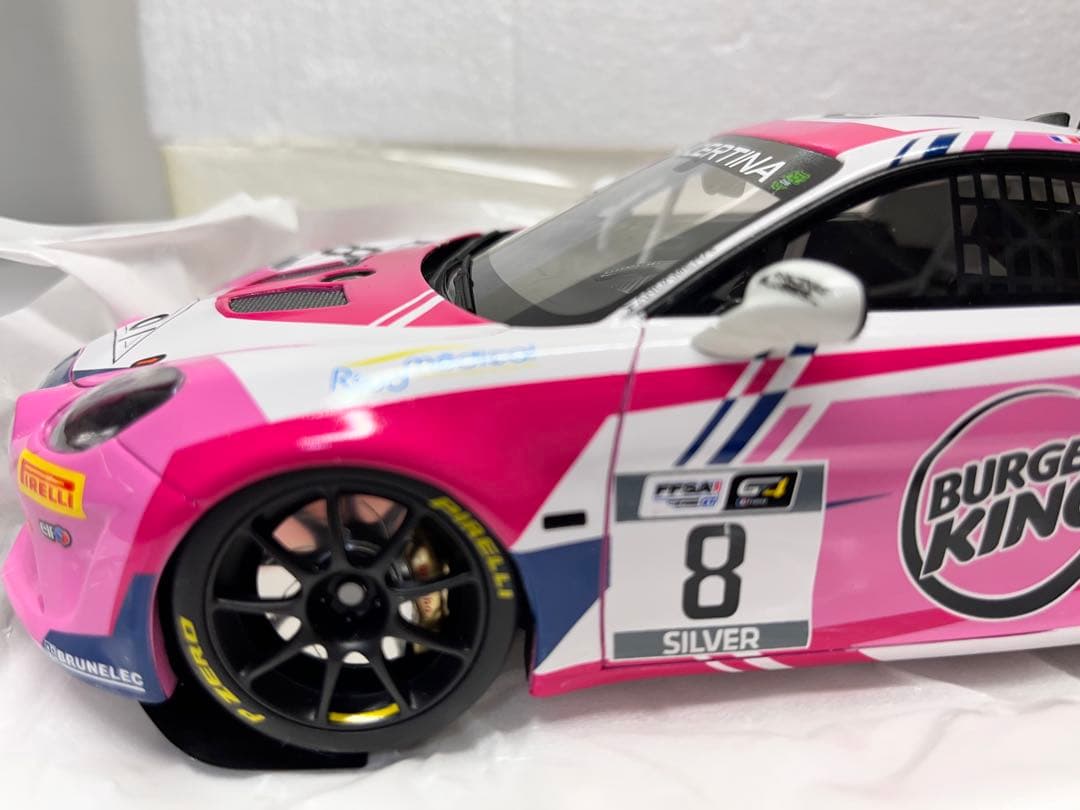 アルピーヌ A110 GT4#8 2020 ミニカー1/18