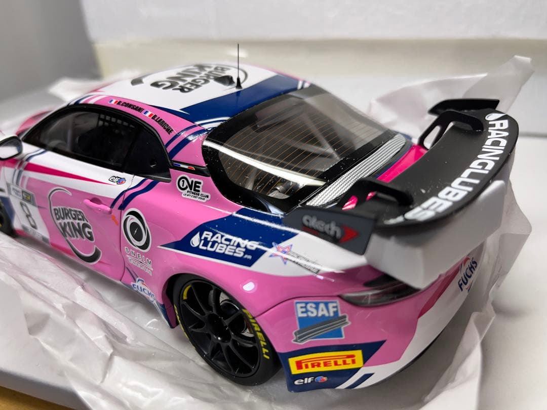 アルピーヌ A110 GT4#8 2020 ミニカー1/18