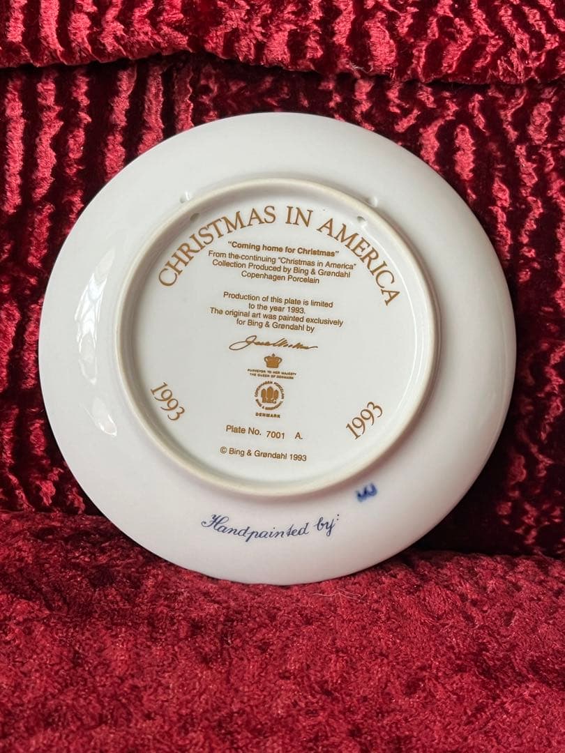 ロイヤルコペンハーゲン　イヤープレートセット　ミレニアムあり