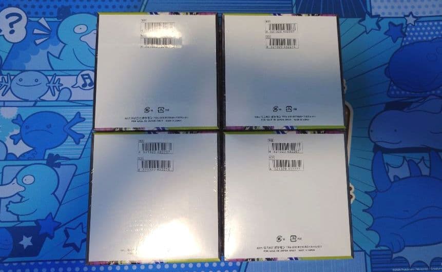 ポケモンカード ムニキスゼロ 4Box未開封（シュリンク有り）