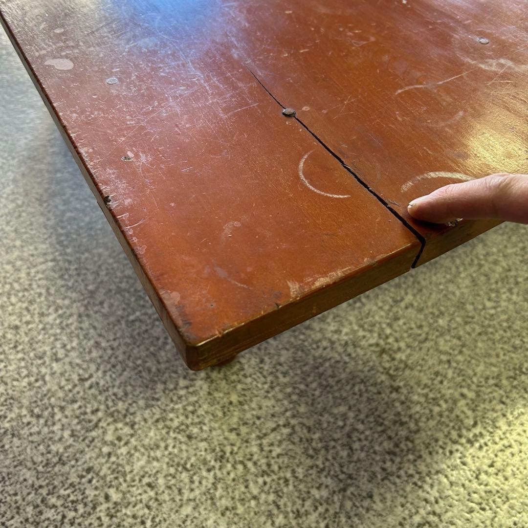 ちゃぶ台 ろくろ脚 折りたたみ テーブル b