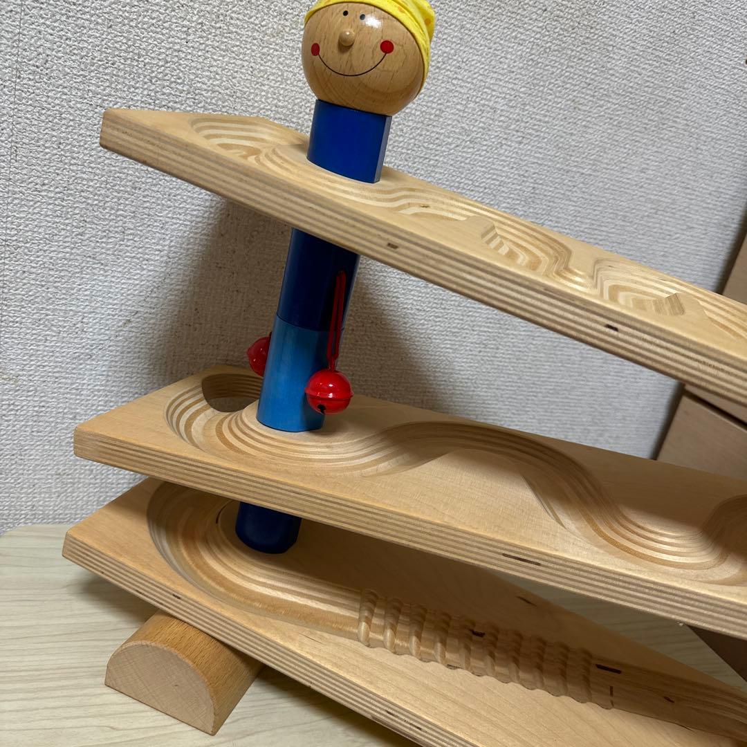 HABA ハバ社 ボールトラック ローリー　ドイツ製 クーゲルバーン　玉ころがし