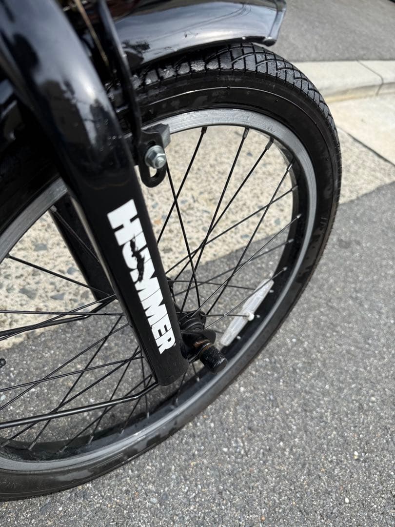 52 自転車 HUMMER 大阪市 【引取り限定】 20インチ 変速付き