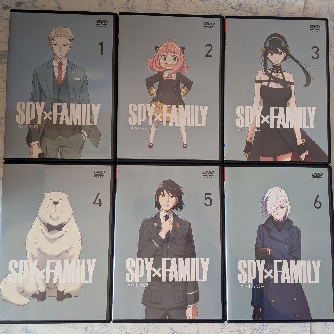 DVD　SPY×FAMILY Season 1、2、劇場版　全10巻
