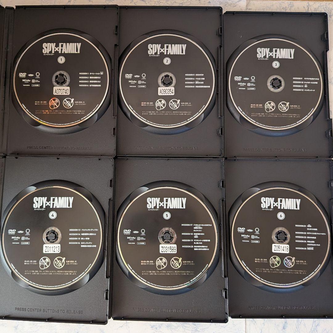 DVD　SPY×FAMILY Season 1、2、劇場版　全10巻