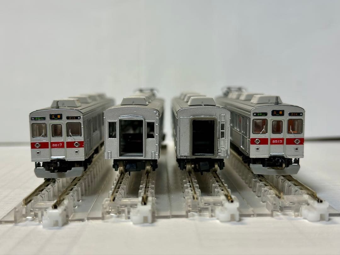 鉄コレ&エコノミーキット改　東急8500系8617Fタイプ4両セット