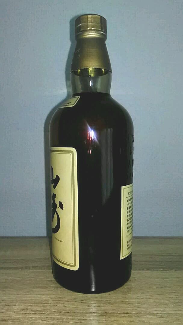 サントリー　ピュアモルト山崎　木箱　古酒　未開栓①