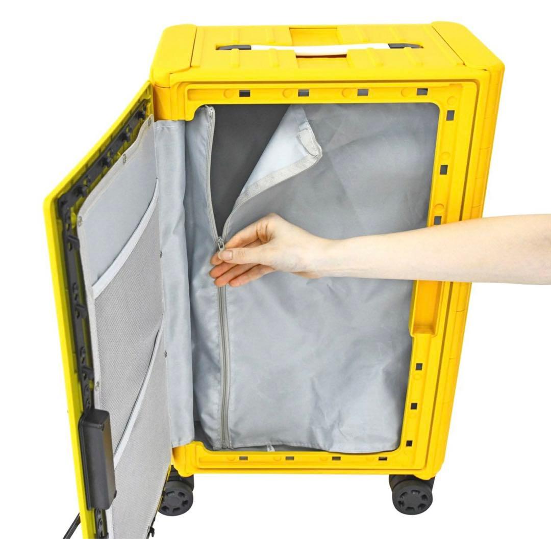 エヴァンゲリオンAT.FIELDコラボバージョン折り畳みキャリーケース　パープル