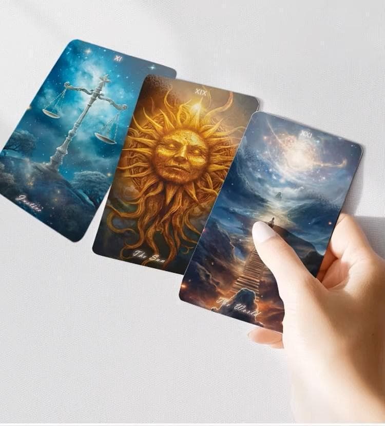 【正規品タロットカード】入手困難な海外美麗デッキ✨星空の夜のタロット