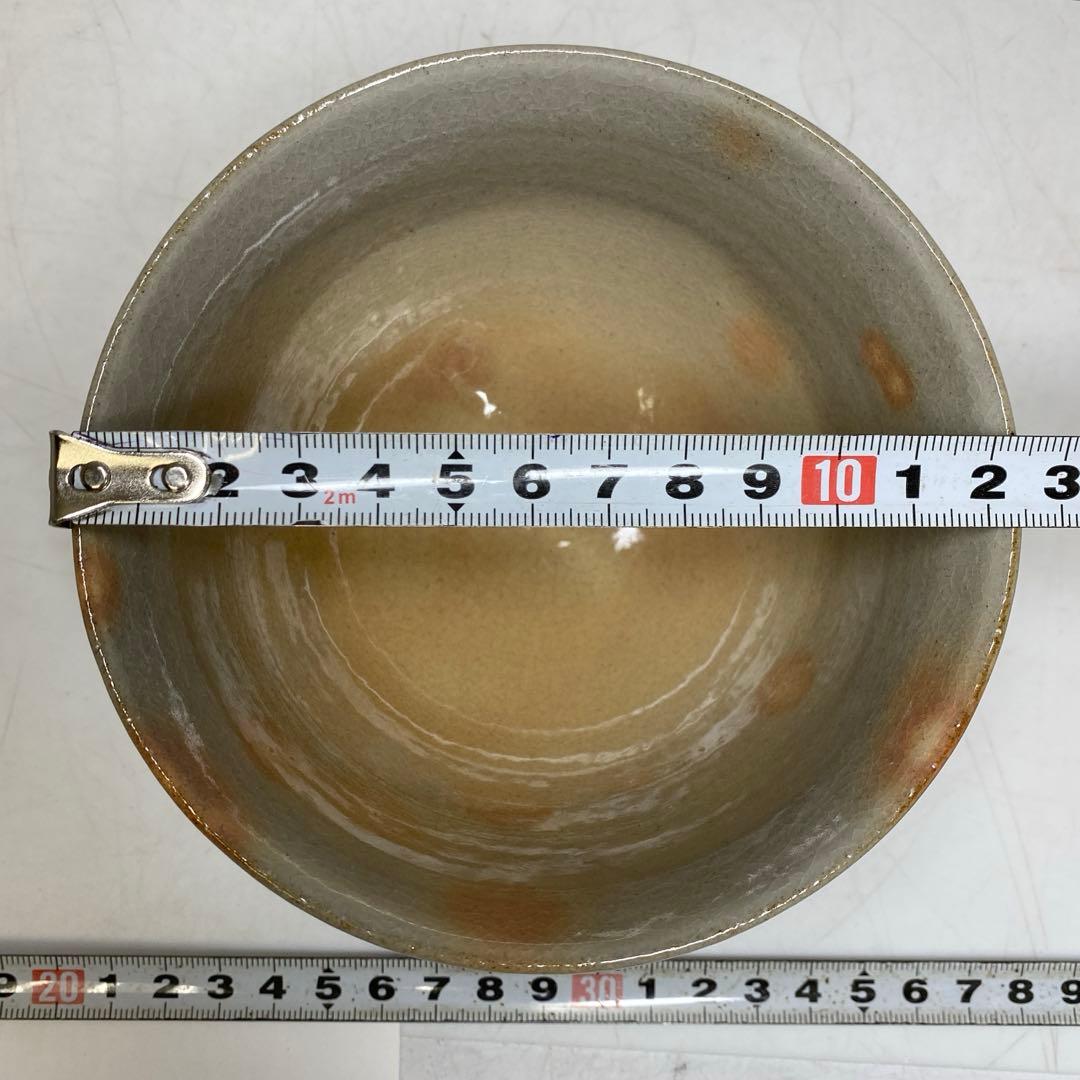 ☆茶3 南口館枠乾山槍梅茶碗 共箱 口径約12.3cm 東R8-0204①