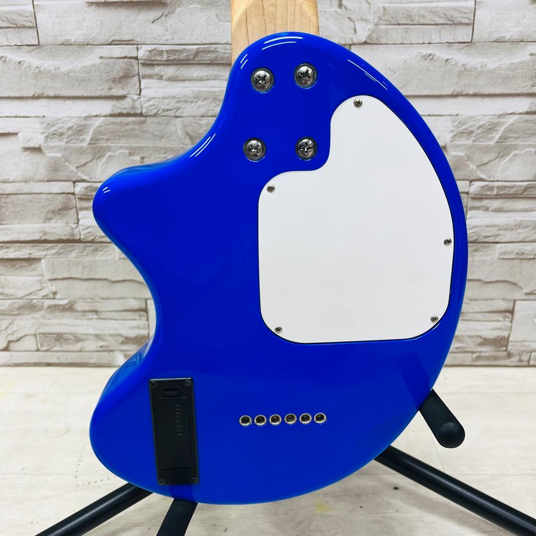 美品 Fernandes フェルナンデス アンプ内蔵ミニギター ZO-3 ブルー
