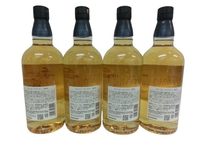 サントリー 知多 ウイスキー 700ml. 4点