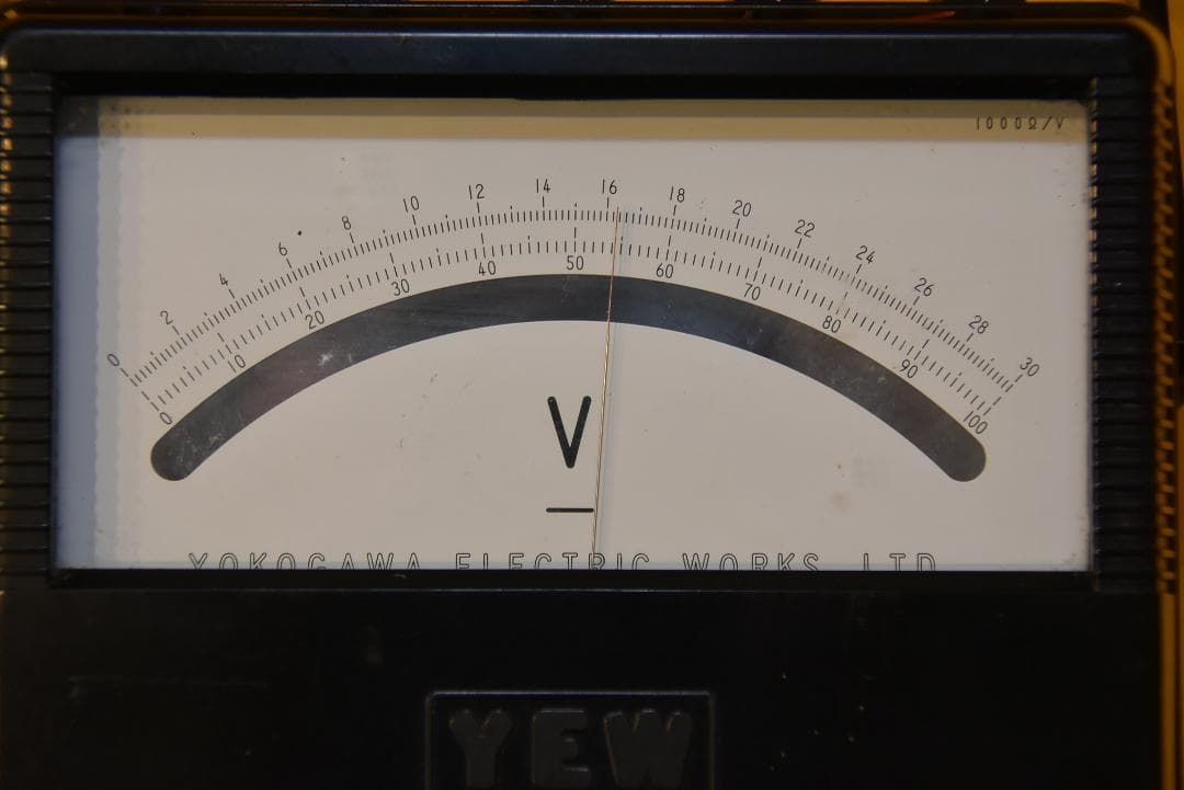 送料無 横河 メータ 2011 39 直流電圧計