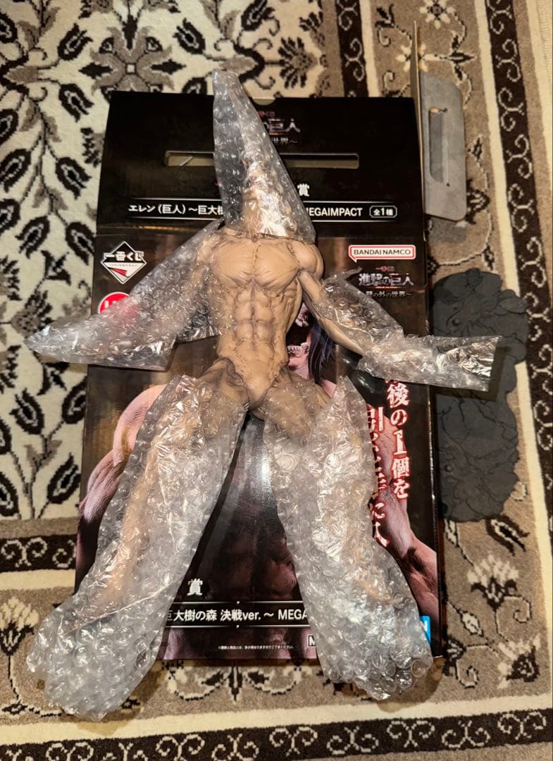 【2/3本日限定価格】　進撃の巨人　一番くじ　フィギュア　5体セット　九つの巨人