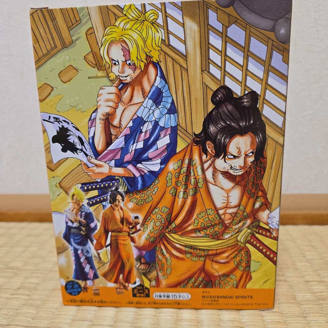 ONE PIECE ワンピース 夢の一枚 エース＆サボ ワノ国ver