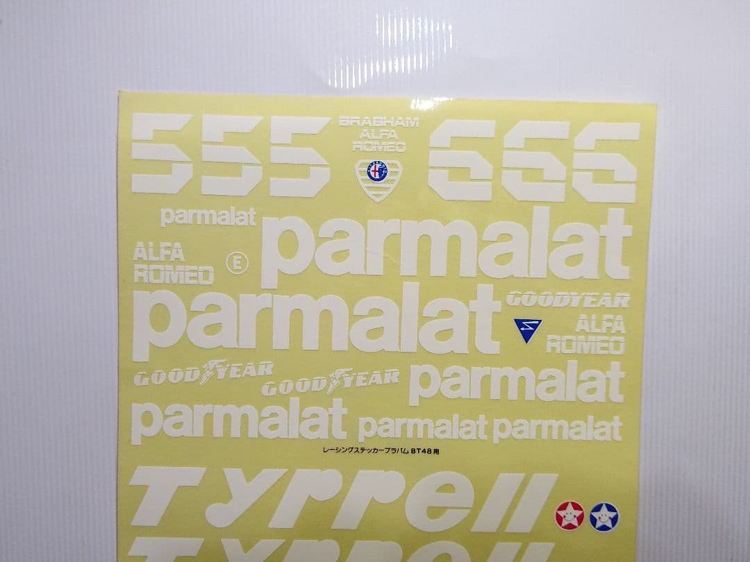 RC　タミヤ　レーシング　ステッカーセット　スペアパーツ