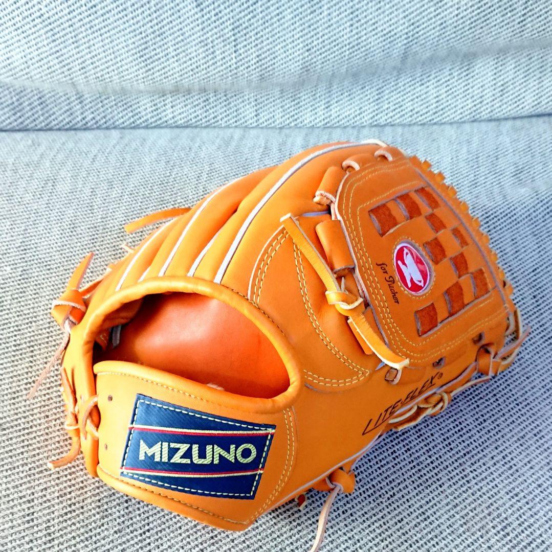 激レア ミズノ グローブ 赤カップ 復刻モデル ワールドウィン 限定