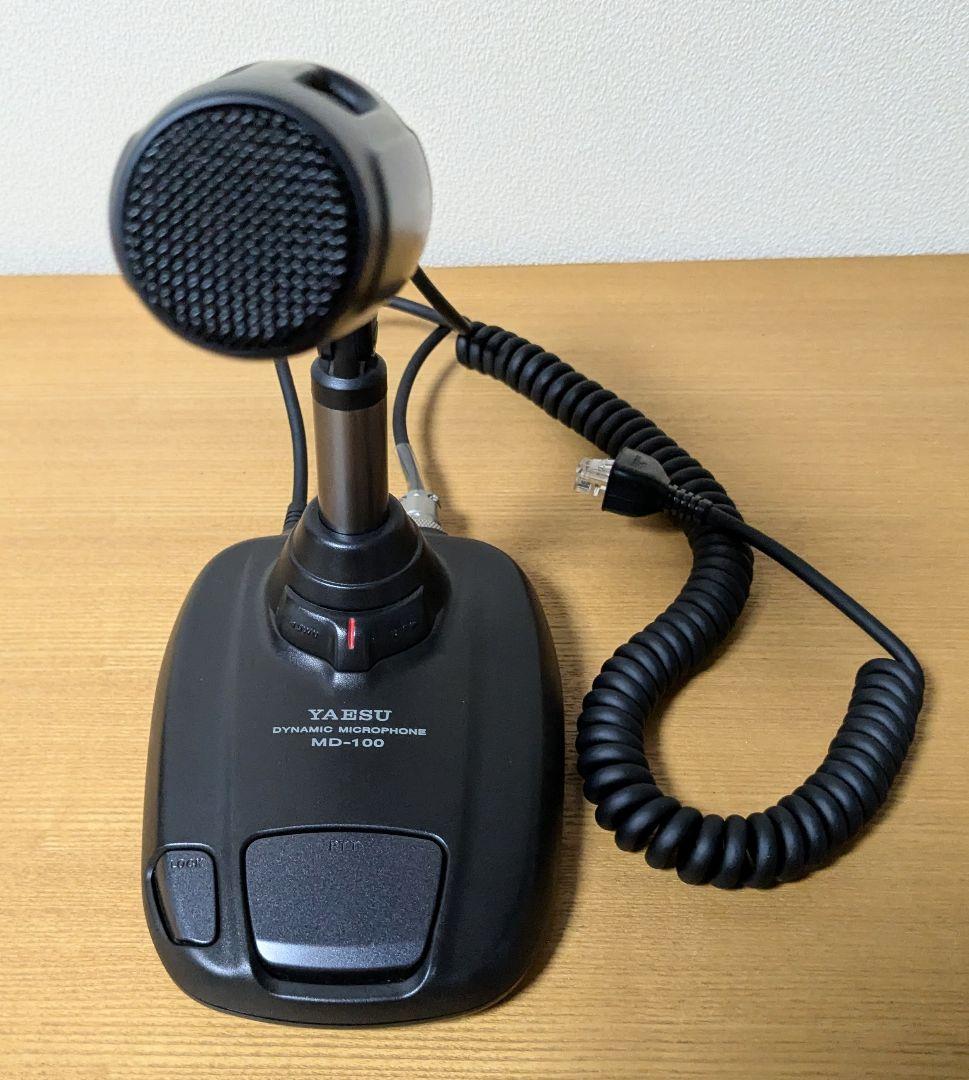 YAESU MD-100A8X 八重洲無線 デスクトップ型ダイナミックマイク
