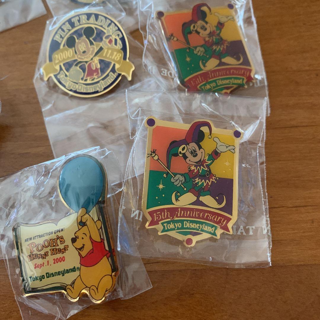 ディズニーランドアニバーサリーピンバッチ