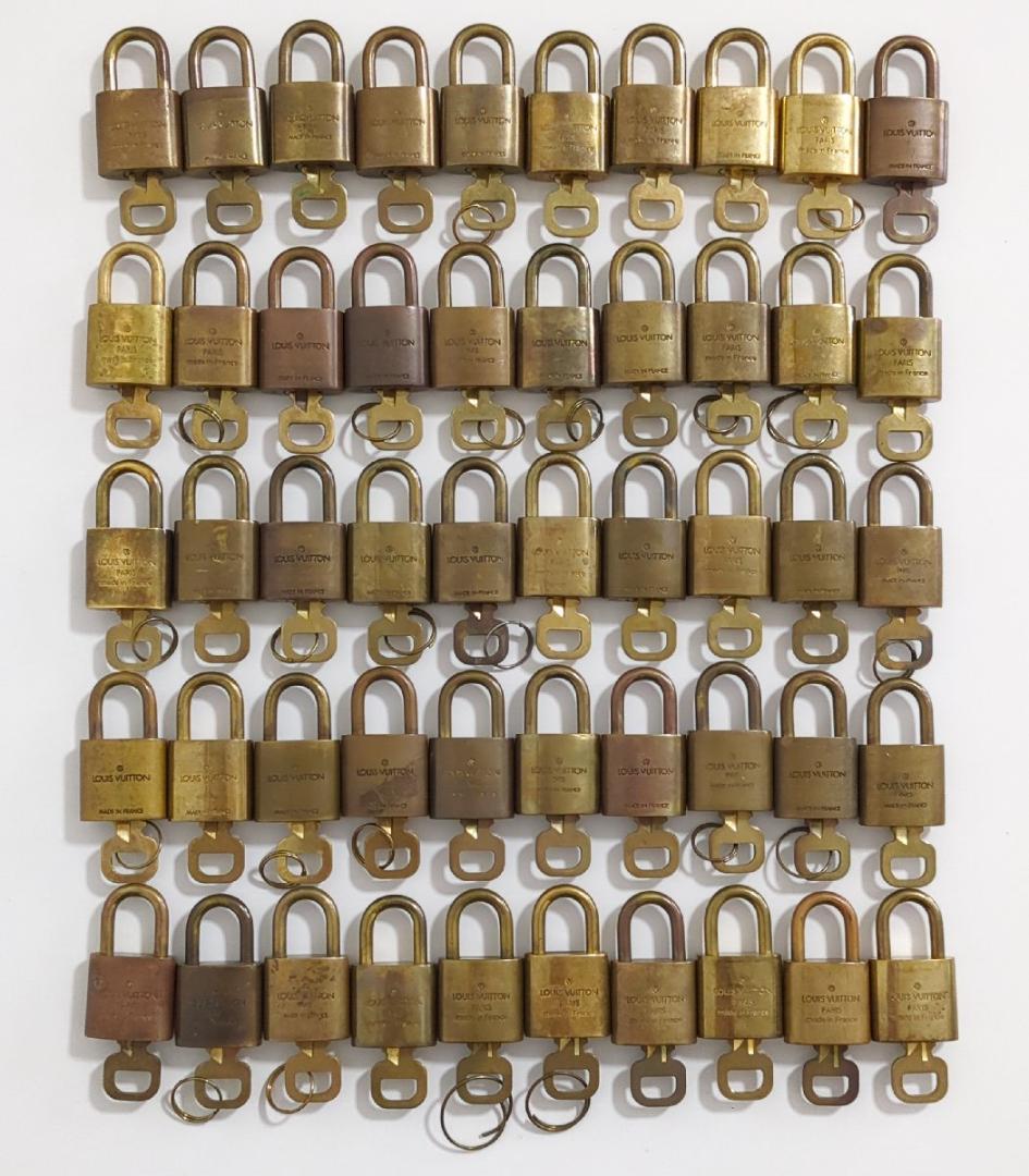 ルイヴィトン パドロック/南京錠 50個セット キー各1本付き